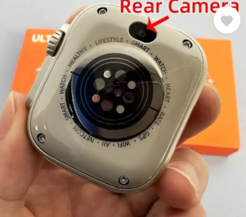 Ultra S9 Smartwatch, 4GB RAM, 64GB storage, dual camera, GPS, video calling.