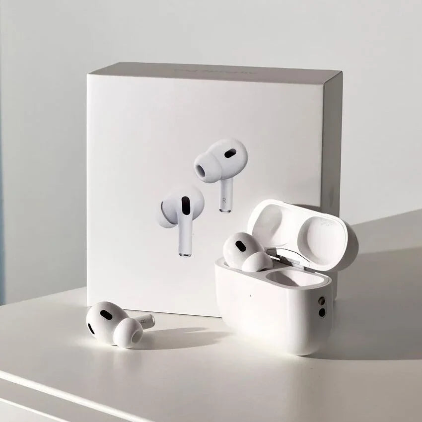 AirPods Pro 2nd Gen | ANC, Type-C | Magsafe charging | 100% warranty. | 6 Months Warranty) Free Silicon Case