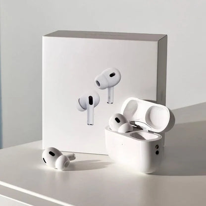 AirPods Pro 2nd Gen | ANC, Type-C | Magsafe charging | 100% warranty. | 6 Months Warranty) Free Silicon Case