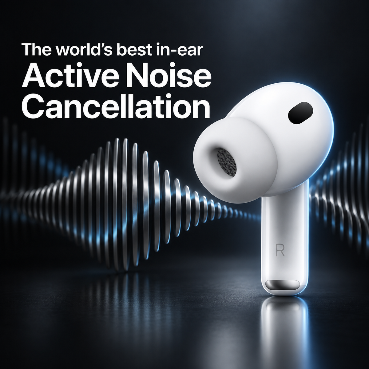 Urbun Pods Pro 3 Wireless Earbuds with Active Noise Cancellation & USB-C Charging