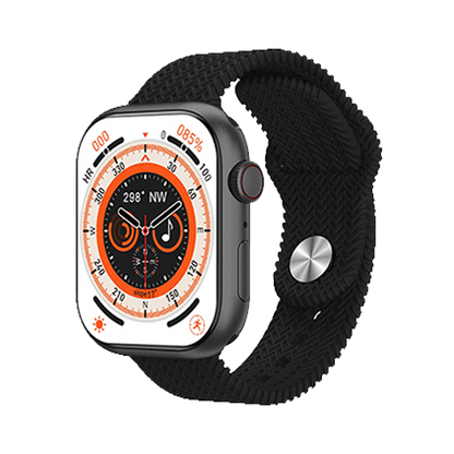 HK 10 Pro - A Smartwatch, fitness tracker, heart rate, sleep tracking, Bluetooth calls, (2 Straps)