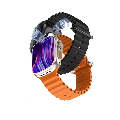 Ultra S9 Smartwatch, 4GB RAM, 64GB storage, dual camera, GPS, video calling.